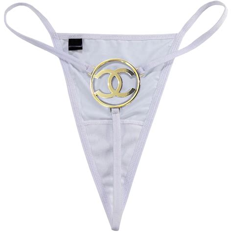 chanel thong underwear|Chanel pantsuit.